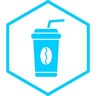 Kahve fincanı. Basit resimleme