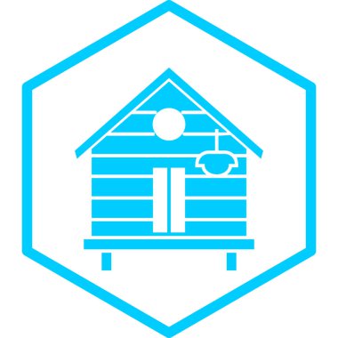 ev simgesi vektör illüstrasyonu