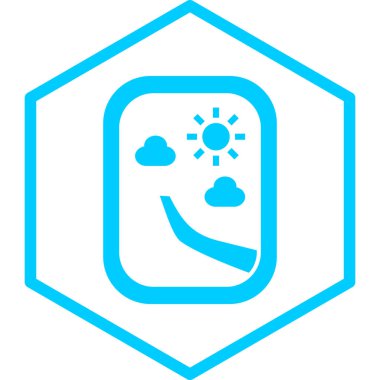 Hava tahmini. Web simgesi