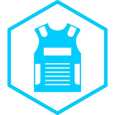 Tişört ikonu. vektör illüstrasyonu