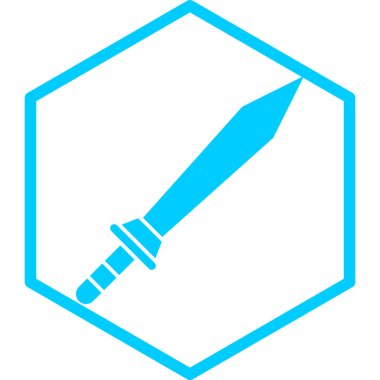 Kalem. Web simgesi basit illüstrasyon