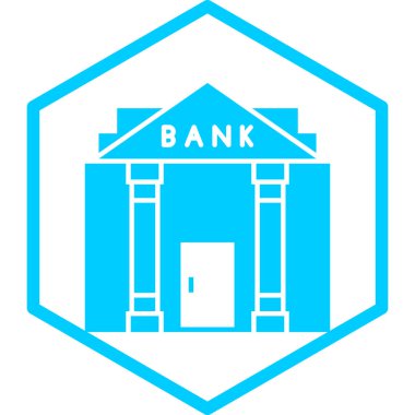 Modern yapı simgesinin vektör illüstrasyonu