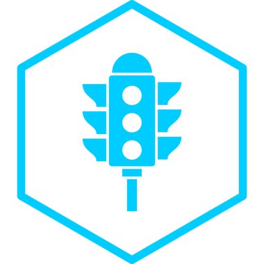 vektör trafik simgesi illüstrasyonu