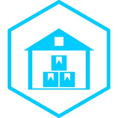 ev simgesi vektör illüstrasyonu