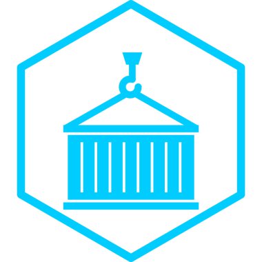 servis vektör simgesi modern basit illüstrasyon