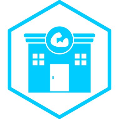 Hastane Simgesi Vektör İllüstrasyonu