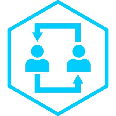 İş ve finans simgesinin vektör illüstrasyonu