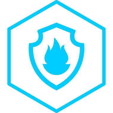 kalkan simgesi, vektör illüstrasyonu