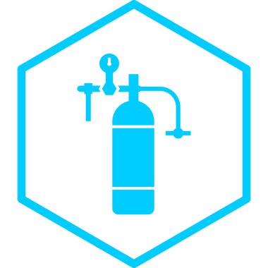 Yangın söndürme ikonu. vektör illüstrasyonu