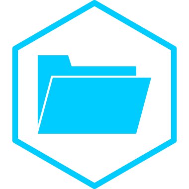 Dosya. Web simgesi basit illüstrasyon