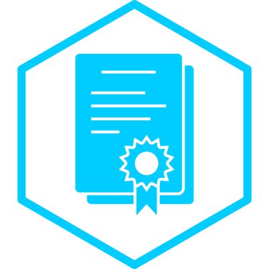 charter web simgesi basit tasarım illüstrasyonu