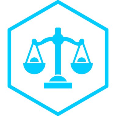 Ölçek. Web simgesi basit illüstrasyon