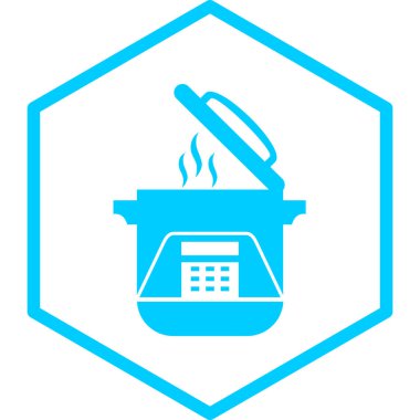 Gıda simgesinin vektör illüstrasyonu