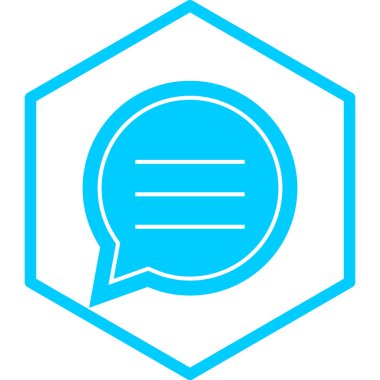 Sohbet balonu Basit resimleme