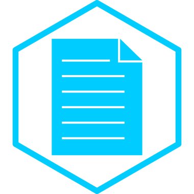 dosya belgesi. Basit resimleme