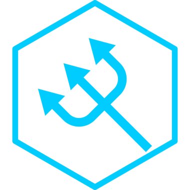 Oklar. Web simgesi vektör illüstrasyonu