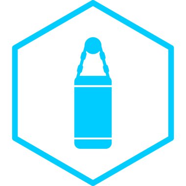 Modern b 'nin vektör illüstrasyonu eksik simgesi