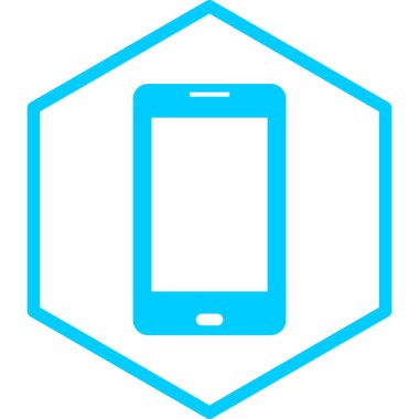 Cep telefonu. Web simgesi