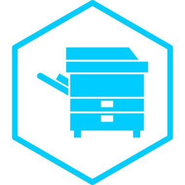 Mobilya. Web simgesi basit illüstrasyon