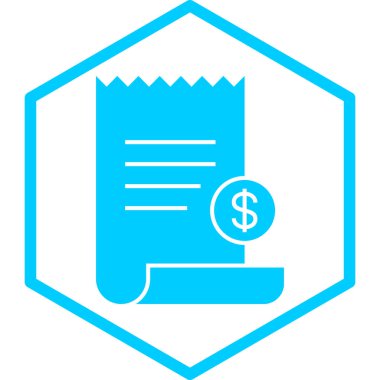 Belge. Web simgesi basit illüstrasyon