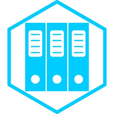 Ofis ve finans simgesinin vektör illüstrasyonu