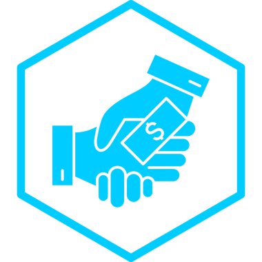 El sıkışma vektör resimlemesi