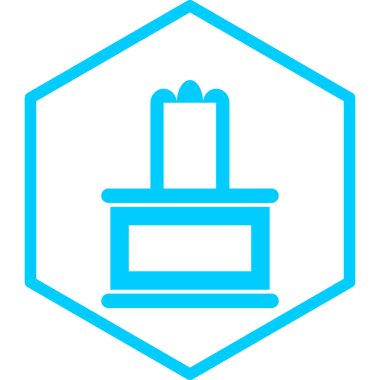 Mum. Web simgesi basit illüstrasyon