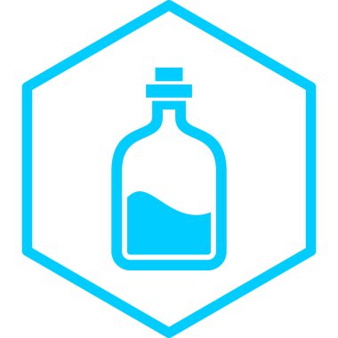 alkol içki kutsal kişilerin resmi, vektör çizim