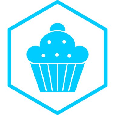 Tatlım. Web simgesi basit illüstrasyon