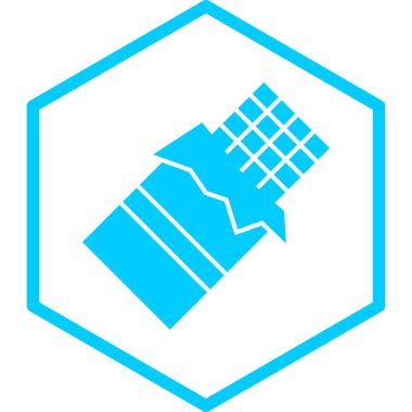 dondurma simgesi, vektör illüstrasyonu