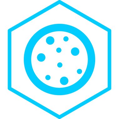 Gıda simgesi dilimi, vektör çizimi