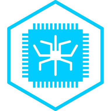 Devre. Web simgesi basit illüstrasyon