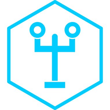 Basit simgenin vektör illüstrasyonu