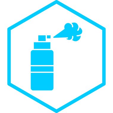 Bir gaz simgesinin vektör illüstrasyonu