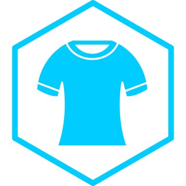 t-shirt vektör simgesi