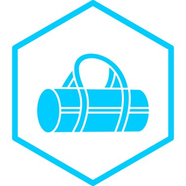 Gaz boru simgesinin vektör illüstrasyonu