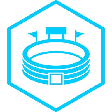 yüzme havuzu ikonu vektör illüstrasyonu