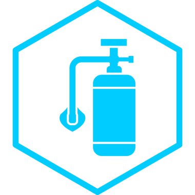 Su damlası ikonu. Ağ için basit yangın söndürücü vektör simgeleri çizimi