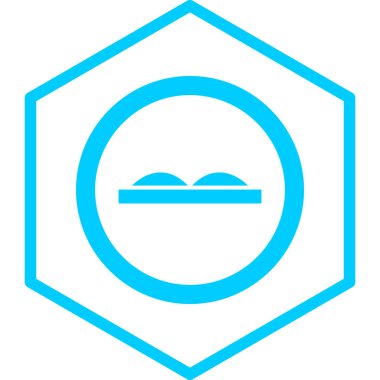 Bulut. Web simgesi basit illüstrasyon