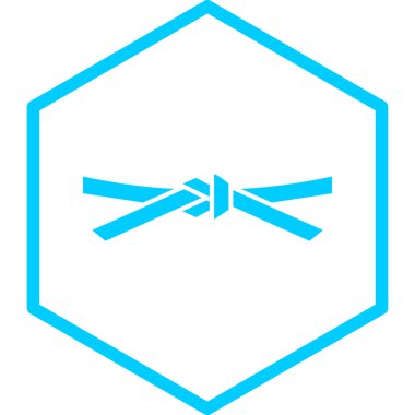 Tek izole edilmiş simge ögesinin vektör illüstrasyonu