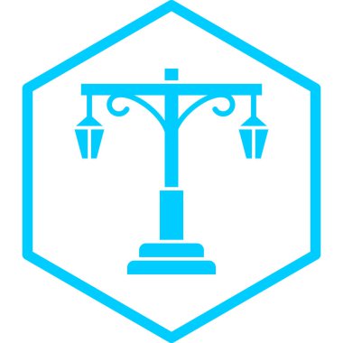 Tek izole edilmiş simge ögesinin vektör illüstrasyonu