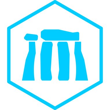 bina simgesi, vektör illüstrasyonu 