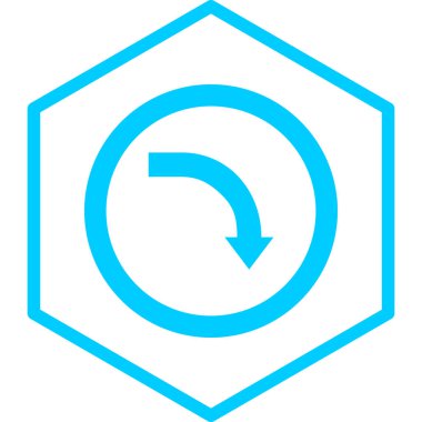 Ok. Web simgesi basit tasarım