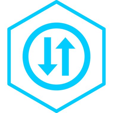 yön ikonu vektör illüstrasyonu