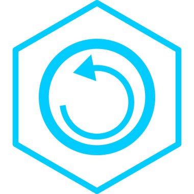 Ok. Web simgesi basit illüstrasyon