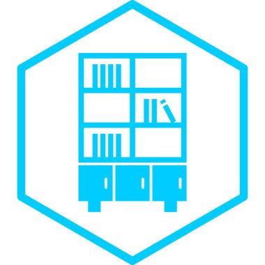 arşiv vektörü simgesi modern basit illüstrasyon