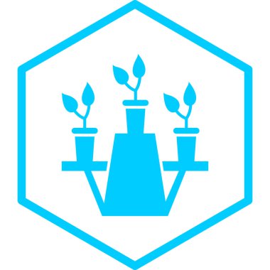 bitki simgesi vektör illüstrasyonu