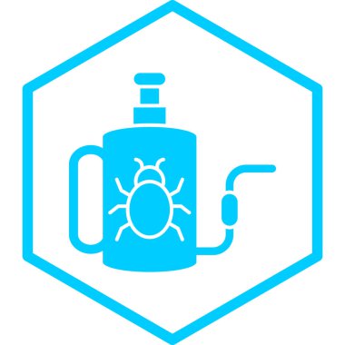 Bir gaz simgesinin vektör illüstrasyonu