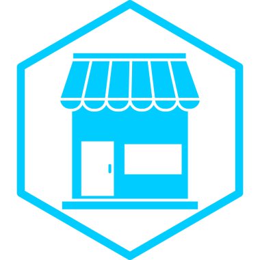 Mavi ve beyazın vektör illüstrasyonuName