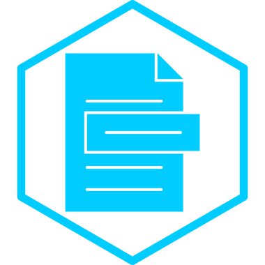 dosya biçimi simgesi, vektör illüstrasyonu